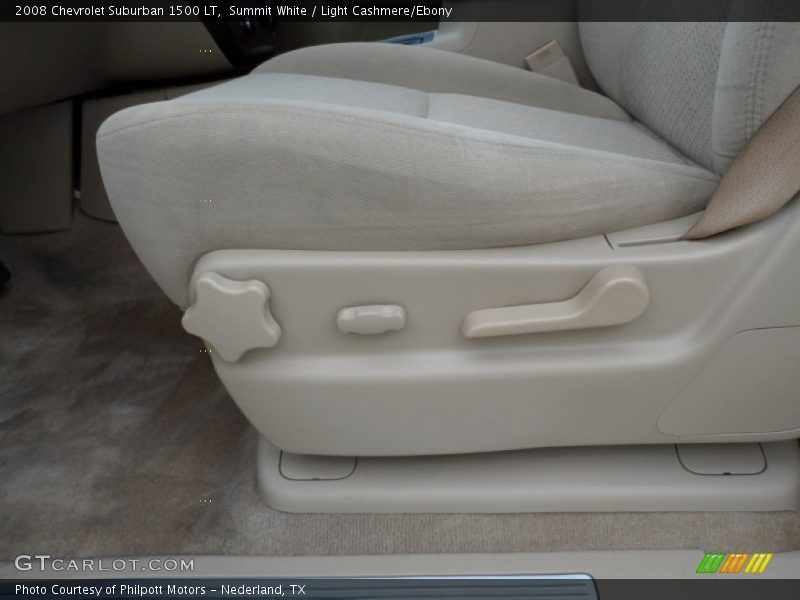 Summit White / Light Cashmere/Ebony 2008 Chevrolet Suburban 1500 LT