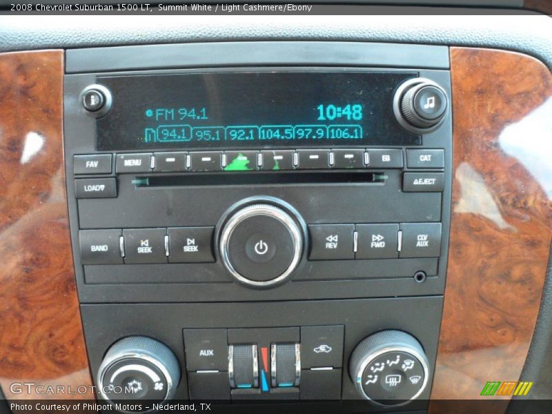 Summit White / Light Cashmere/Ebony 2008 Chevrolet Suburban 1500 LT