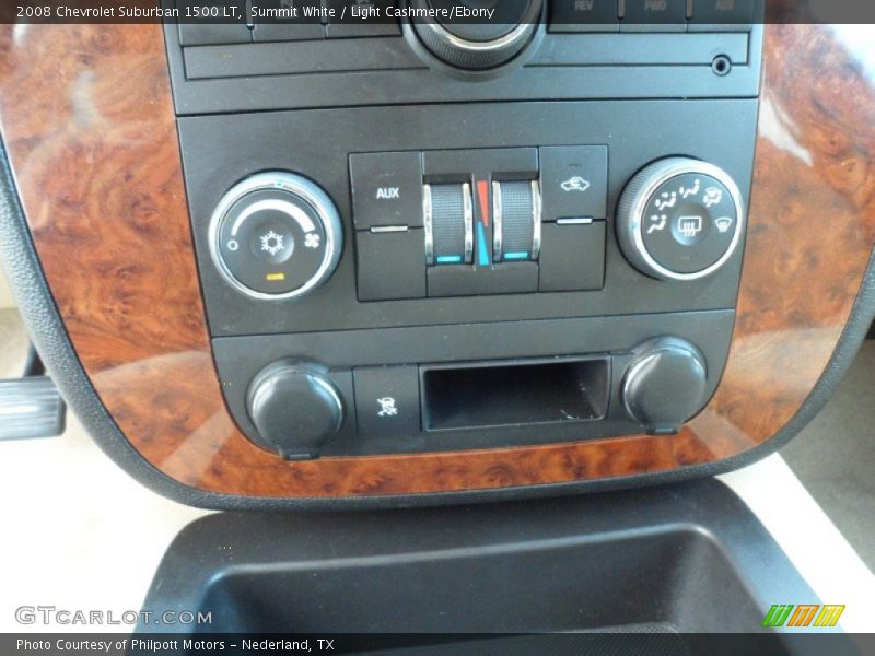 Summit White / Light Cashmere/Ebony 2008 Chevrolet Suburban 1500 LT