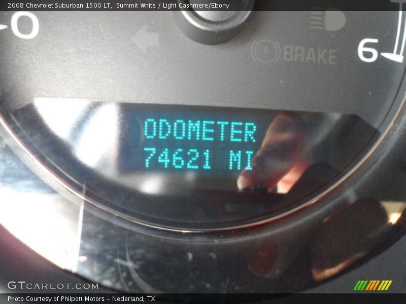 Summit White / Light Cashmere/Ebony 2008 Chevrolet Suburban 1500 LT