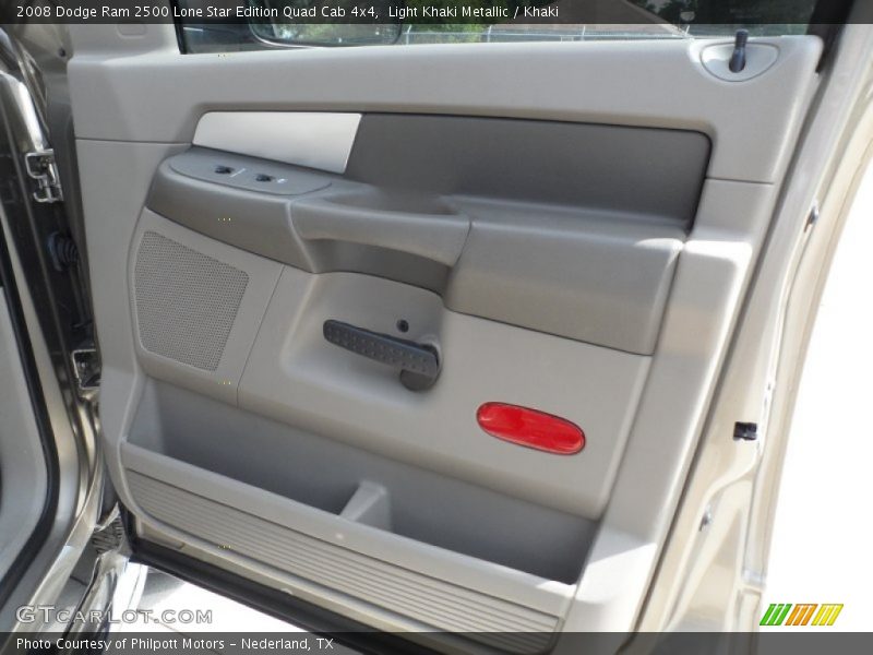 Light Khaki Metallic / Khaki 2008 Dodge Ram 2500 Lone Star Edition Quad Cab 4x4