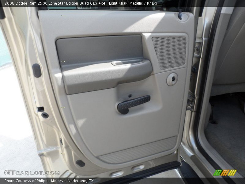 Light Khaki Metallic / Khaki 2008 Dodge Ram 2500 Lone Star Edition Quad Cab 4x4