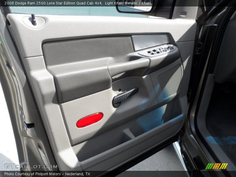 Light Khaki Metallic / Khaki 2008 Dodge Ram 2500 Lone Star Edition Quad Cab 4x4