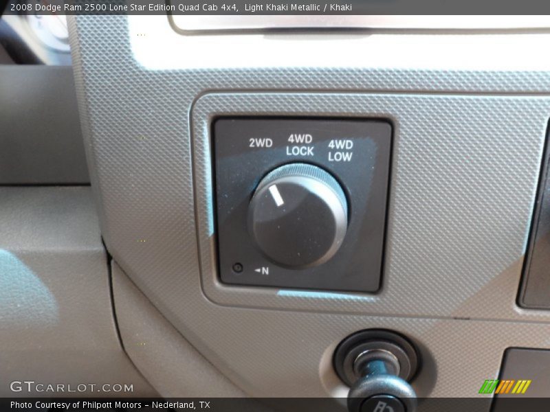 Light Khaki Metallic / Khaki 2008 Dodge Ram 2500 Lone Star Edition Quad Cab 4x4