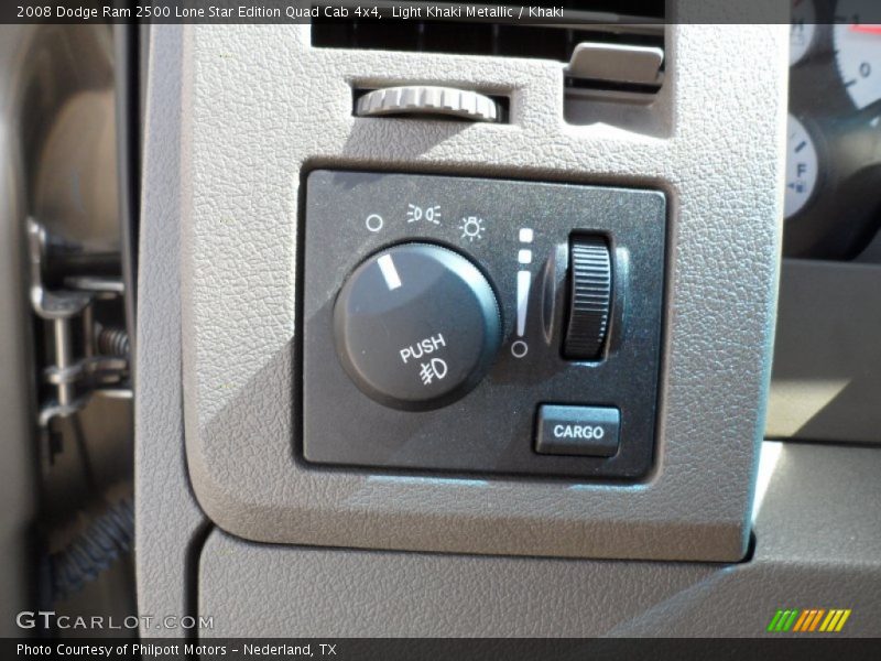 Light Khaki Metallic / Khaki 2008 Dodge Ram 2500 Lone Star Edition Quad Cab 4x4
