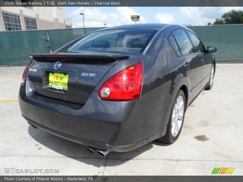 Dark Slate Metallic / Charcoal Black 2008 Nissan Maxima 3.5 SE