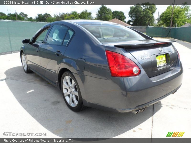 Dark Slate Metallic / Charcoal Black 2008 Nissan Maxima 3.5 SE