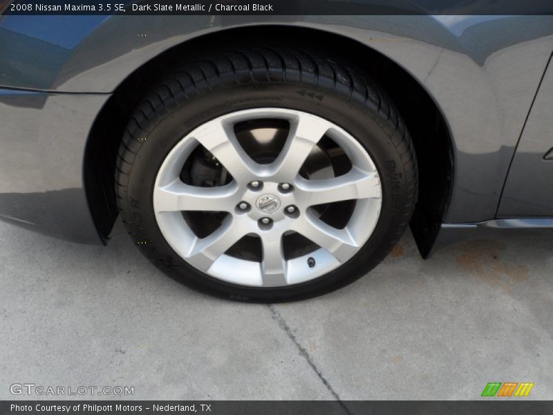 Dark Slate Metallic / Charcoal Black 2008 Nissan Maxima 3.5 SE