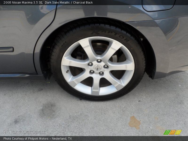 Dark Slate Metallic / Charcoal Black 2008 Nissan Maxima 3.5 SE