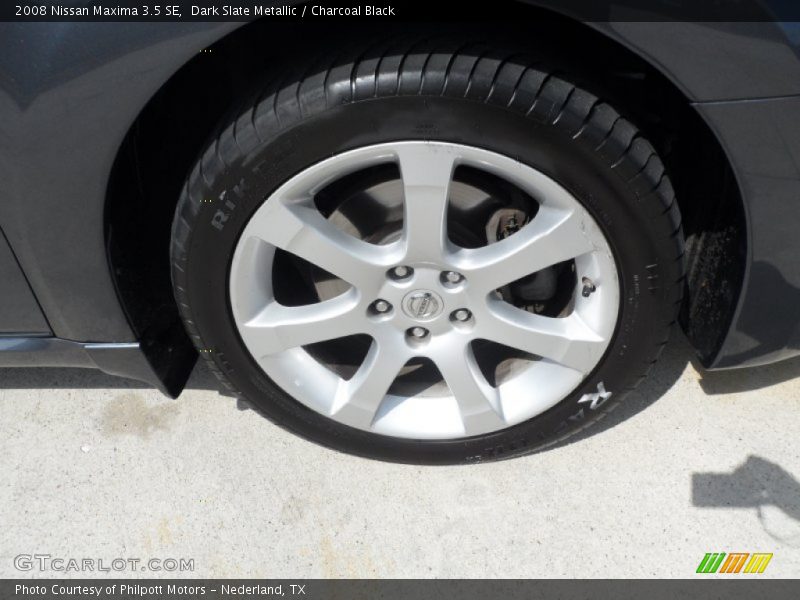 Dark Slate Metallic / Charcoal Black 2008 Nissan Maxima 3.5 SE