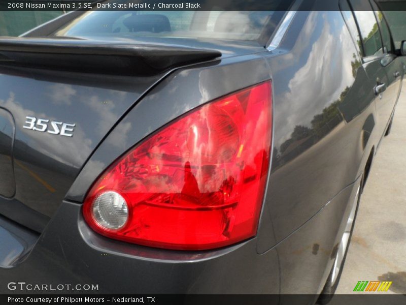 Dark Slate Metallic / Charcoal Black 2008 Nissan Maxima 3.5 SE