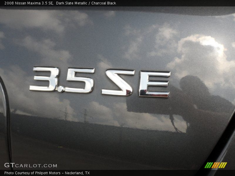 Dark Slate Metallic / Charcoal Black 2008 Nissan Maxima 3.5 SE