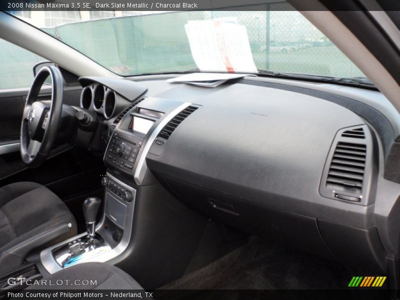 Dark Slate Metallic / Charcoal Black 2008 Nissan Maxima 3.5 SE