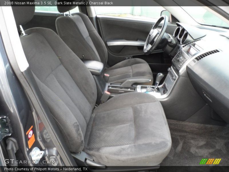Dark Slate Metallic / Charcoal Black 2008 Nissan Maxima 3.5 SE