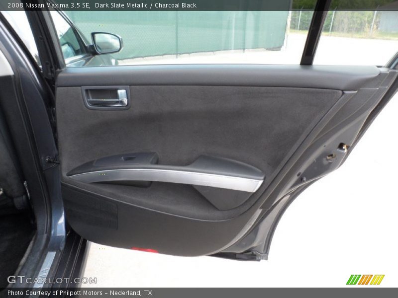 Dark Slate Metallic / Charcoal Black 2008 Nissan Maxima 3.5 SE