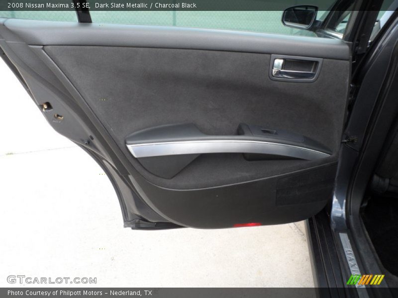 Dark Slate Metallic / Charcoal Black 2008 Nissan Maxima 3.5 SE