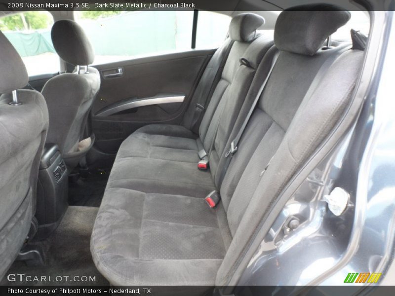 Dark Slate Metallic / Charcoal Black 2008 Nissan Maxima 3.5 SE