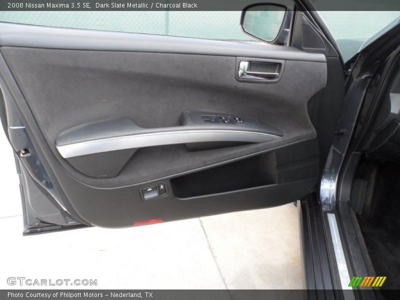 Dark Slate Metallic / Charcoal Black 2008 Nissan Maxima 3.5 SE