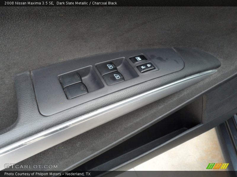 Dark Slate Metallic / Charcoal Black 2008 Nissan Maxima 3.5 SE