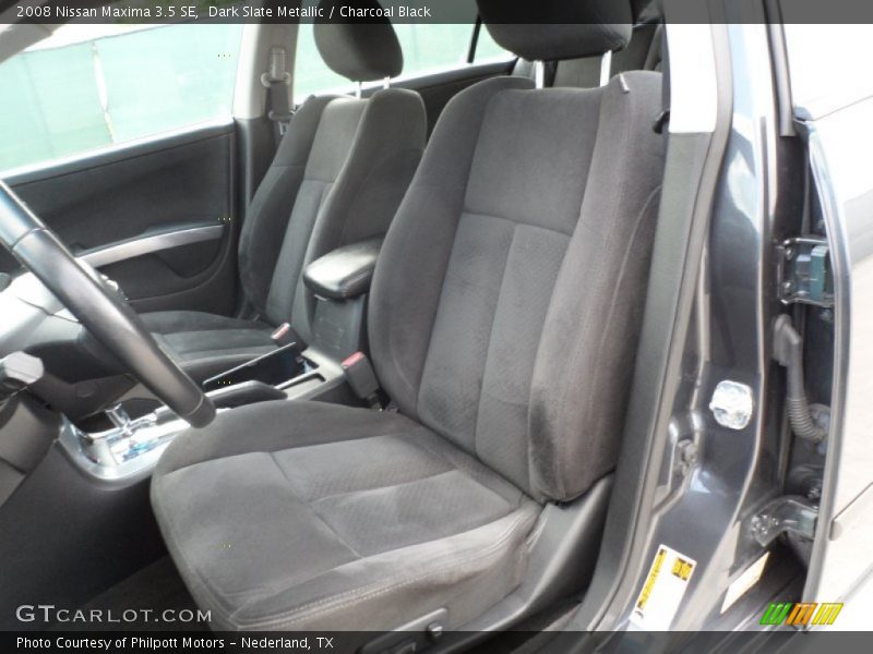 Dark Slate Metallic / Charcoal Black 2008 Nissan Maxima 3.5 SE