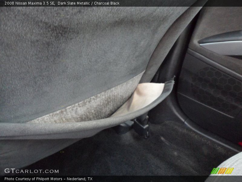 Dark Slate Metallic / Charcoal Black 2008 Nissan Maxima 3.5 SE