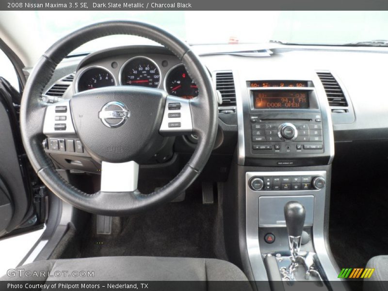 Dark Slate Metallic / Charcoal Black 2008 Nissan Maxima 3.5 SE