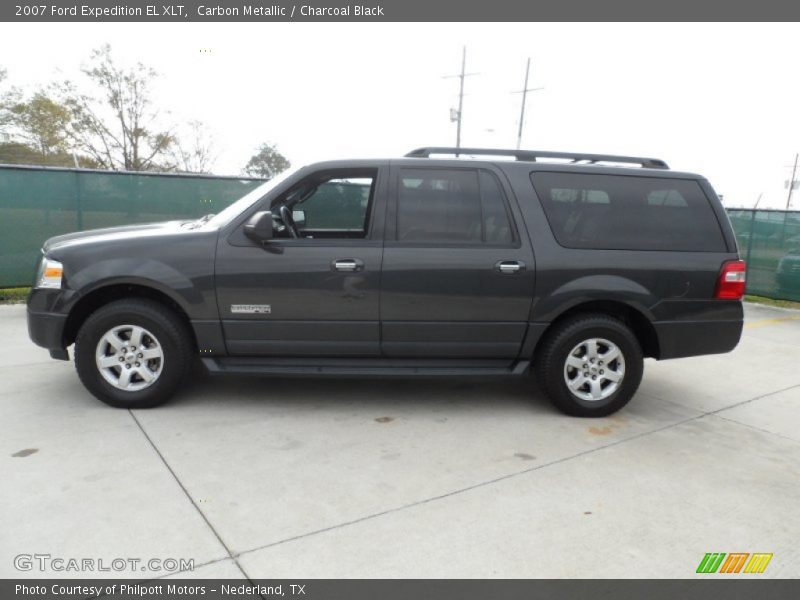 Carbon Metallic / Charcoal Black 2007 Ford Expedition EL XLT