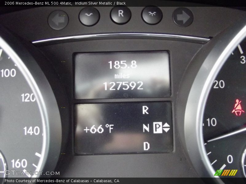 Iridium Silver Metallic / Black 2006 Mercedes-Benz ML 500 4Matic