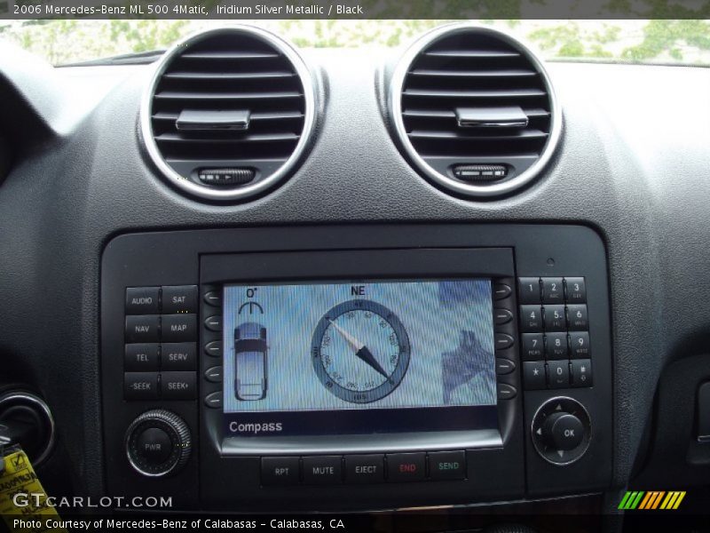 Iridium Silver Metallic / Black 2006 Mercedes-Benz ML 500 4Matic