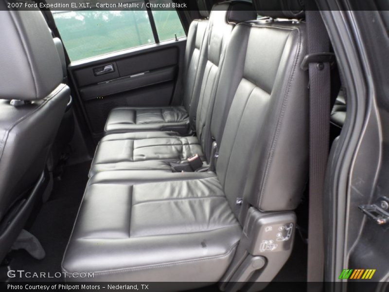  2007 Expedition EL XLT Charcoal Black Interior