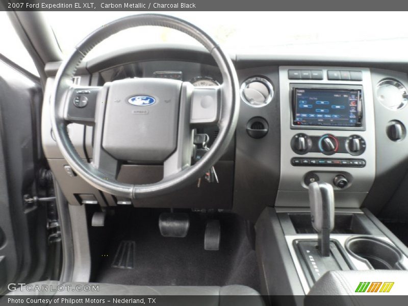 Carbon Metallic / Charcoal Black 2007 Ford Expedition EL XLT