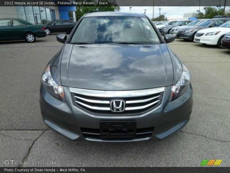 Polished Metal Metallic / Black 2012 Honda Accord SE Sedan