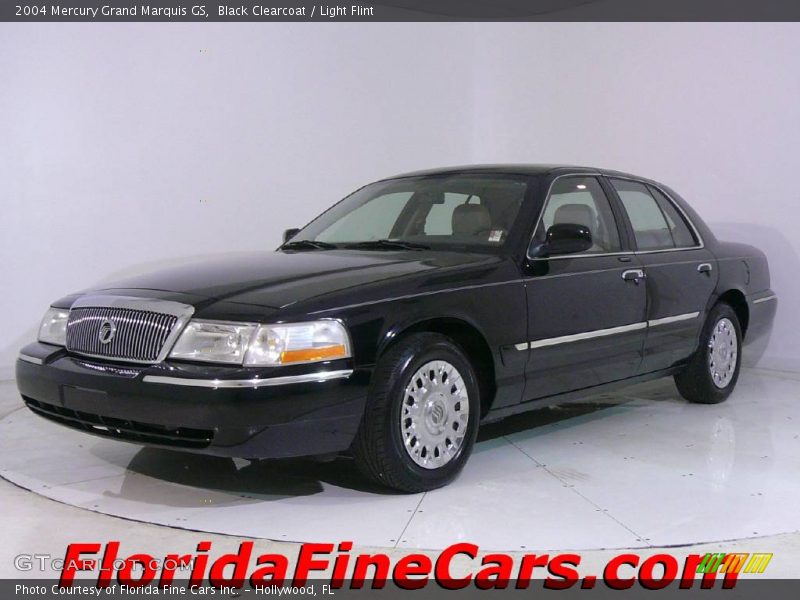 Black Clearcoat / Light Flint 2004 Mercury Grand Marquis GS