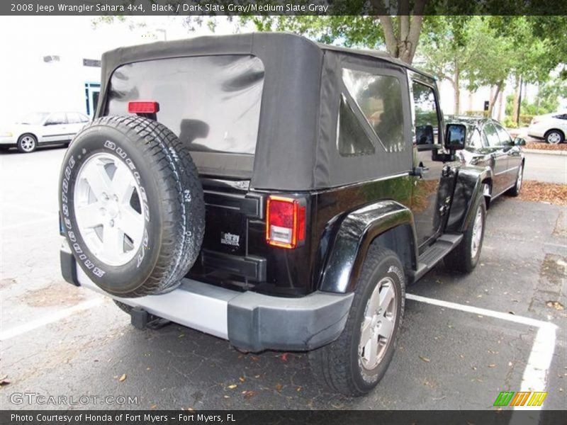 Black / Dark Slate Gray/Medium Slate Gray 2008 Jeep Wrangler Sahara 4x4