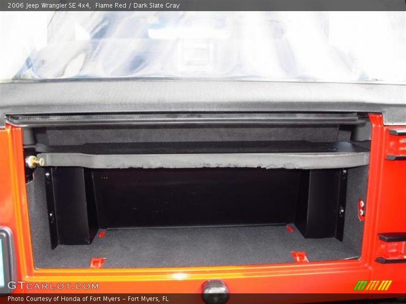 Flame Red / Dark Slate Gray 2006 Jeep Wrangler SE 4x4