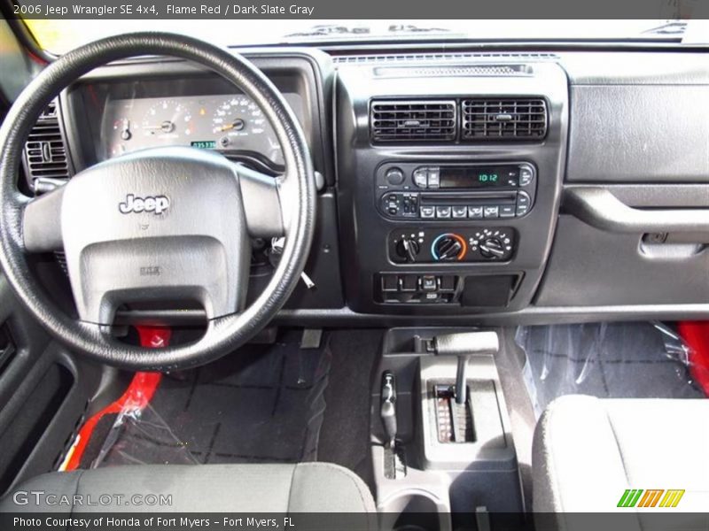 Flame Red / Dark Slate Gray 2006 Jeep Wrangler SE 4x4