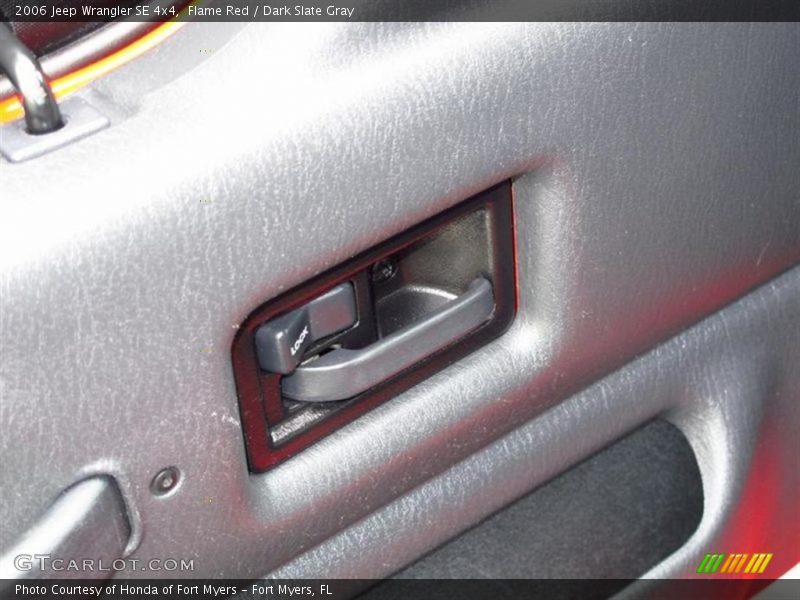 Flame Red / Dark Slate Gray 2006 Jeep Wrangler SE 4x4