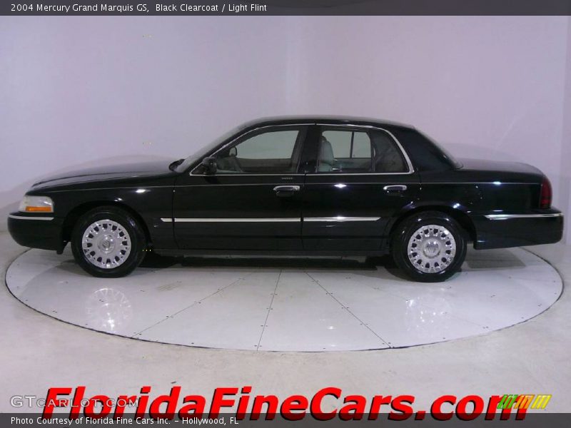 Black Clearcoat / Light Flint 2004 Mercury Grand Marquis GS