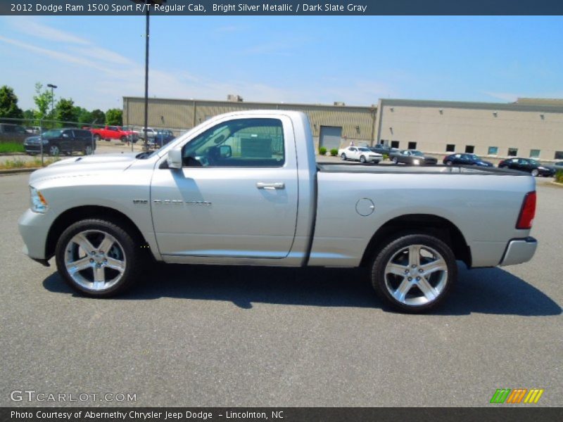 Bright Silver Metallic / Dark Slate Gray 2012 Dodge Ram 1500 Sport R/T Regular Cab