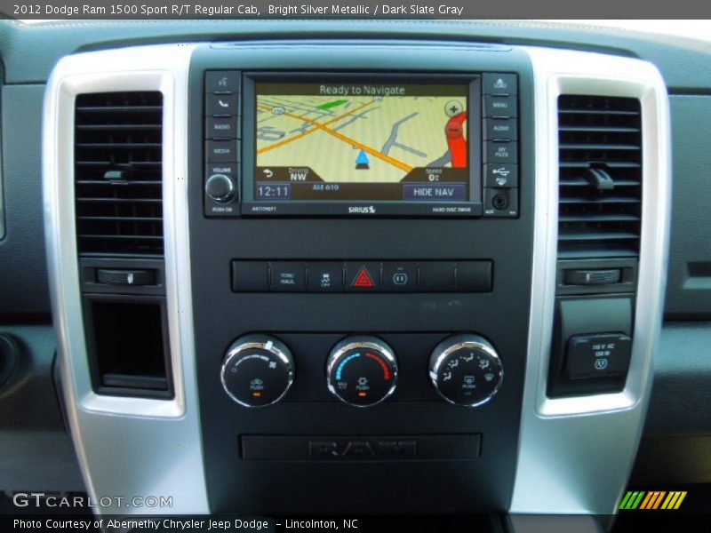 Navigation of 2012 Ram 1500 Sport R/T Regular Cab