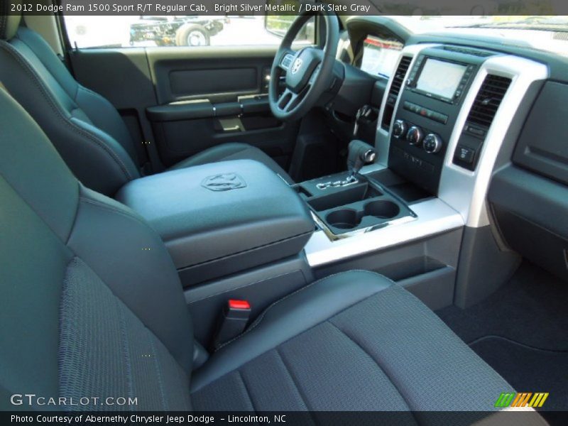 Bright Silver Metallic / Dark Slate Gray 2012 Dodge Ram 1500 Sport R/T Regular Cab