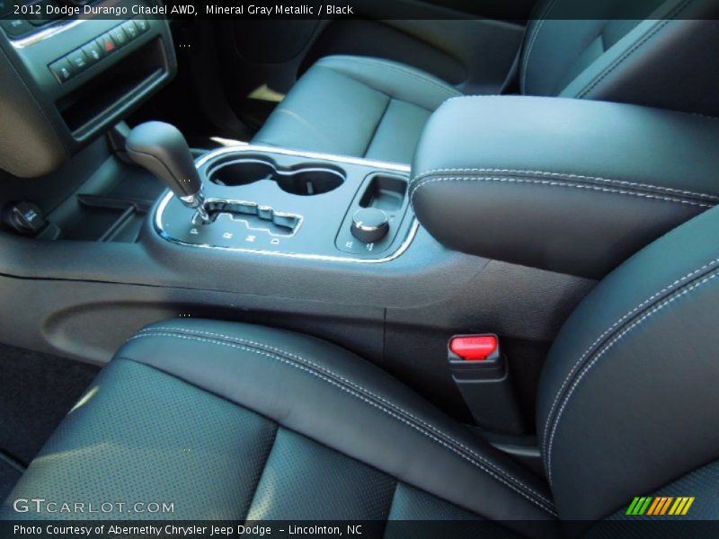 Mineral Gray Metallic / Black 2012 Dodge Durango Citadel AWD