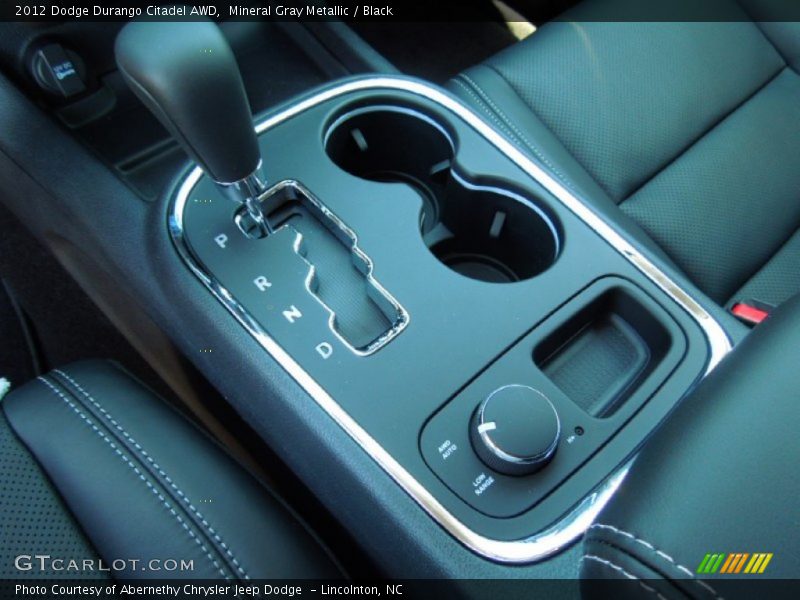 Mineral Gray Metallic / Black 2012 Dodge Durango Citadel AWD