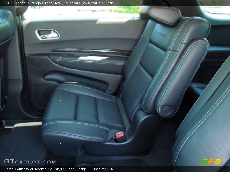  2012 Durango Citadel AWD Black Interior
