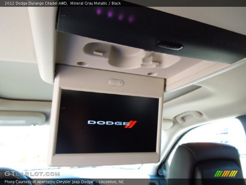 Mineral Gray Metallic / Black 2012 Dodge Durango Citadel AWD