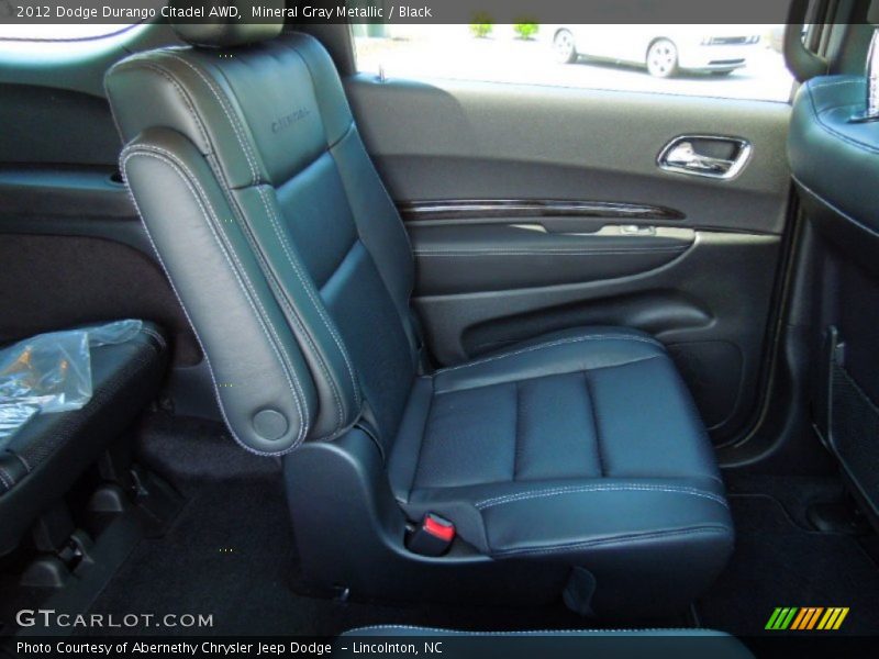  2012 Durango Citadel AWD Black Interior
