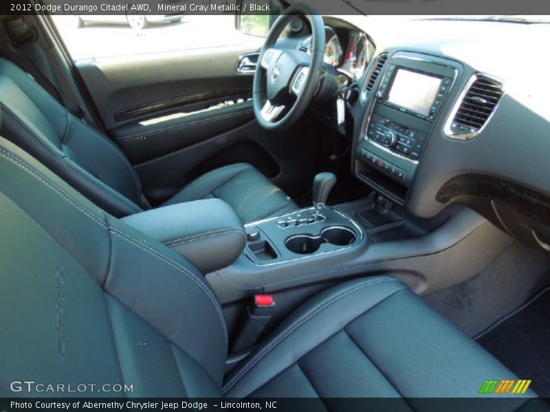 Mineral Gray Metallic / Black 2012 Dodge Durango Citadel AWD
