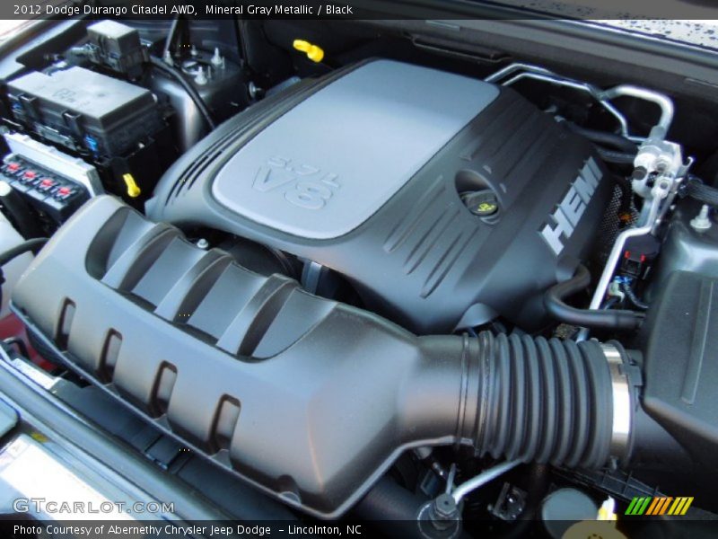  2012 Durango Citadel AWD Engine - 5.7 Liter HEMI OHV 16-Valve MDS VVT V8