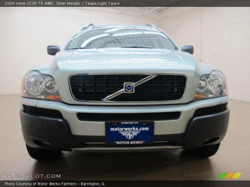 Silver Metallic / Taupe/Light Taupe 2004 Volvo XC90 T6 AWD