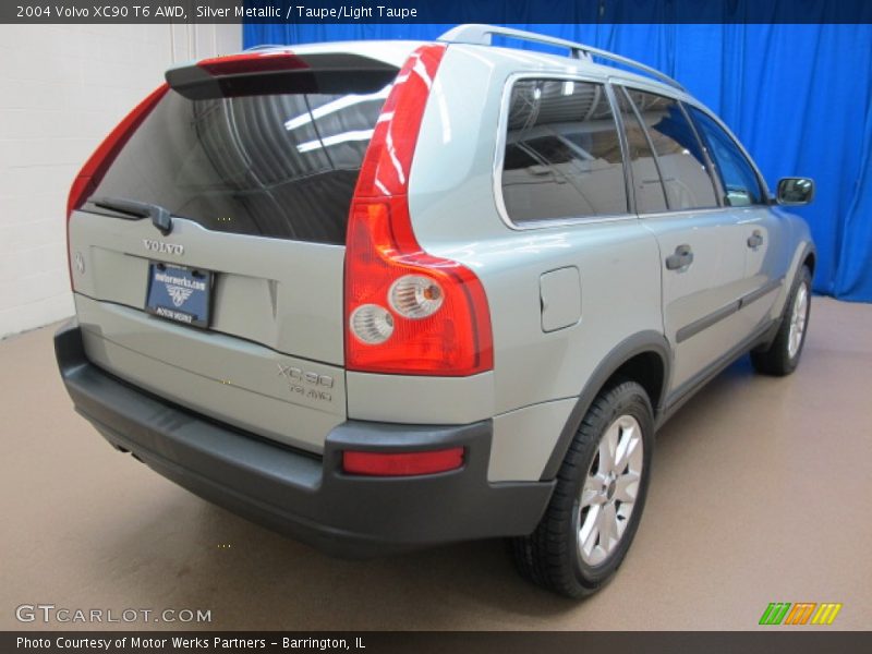 Silver Metallic / Taupe/Light Taupe 2004 Volvo XC90 T6 AWD